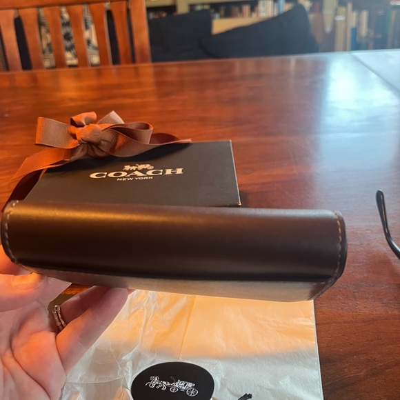 Coach Essential Slim Card Case-Maple - Picture 7 of 8